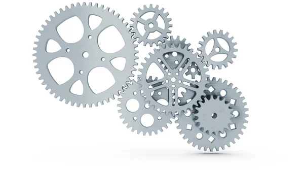 Group of gears — Stock Photo, Image