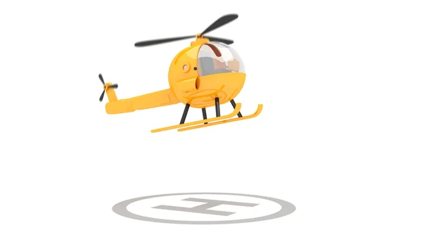 Speelgoed helikopter — Stockfoto