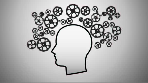 Силуэт мыслящего человека
