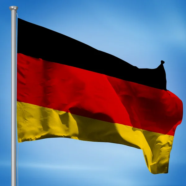 Alemania bandera —  Fotos de Stock