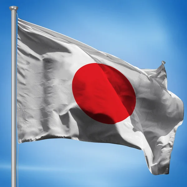 Bandera de Japón — Foto de Stock