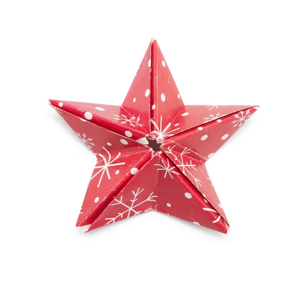 Stjärna origami — Stockfoto