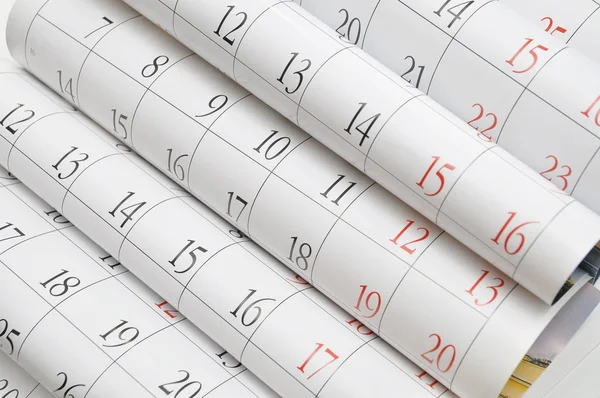 Calendario — Foto Stock