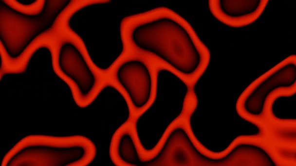 Rote Blutkörperchen Verlangsamen Abstrakten Hintergrund — Stockvideo