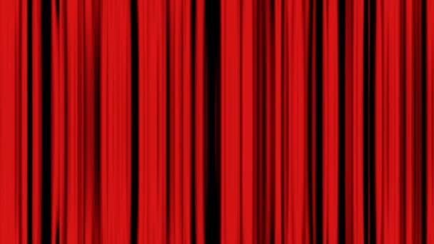 Красные Полосы Абстрактный Фон — стоковое видео