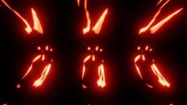 Flame abstract background in the dark