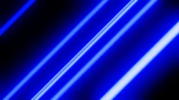 Neon Stripes Background Abstract Dark — 图库视频影像