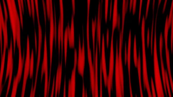 Rayas Fondo Rojo Abstracto Movimiento — Vídeo de stock