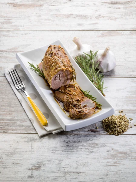 Asado con semillas de hinojo — Foto de Stock