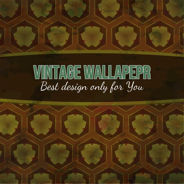 Vintage kartı şablonu