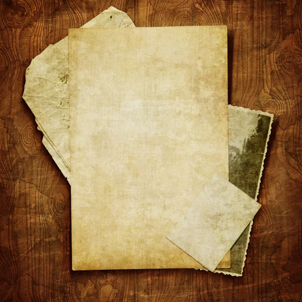 Old paper and letters — Stock Photo, Image