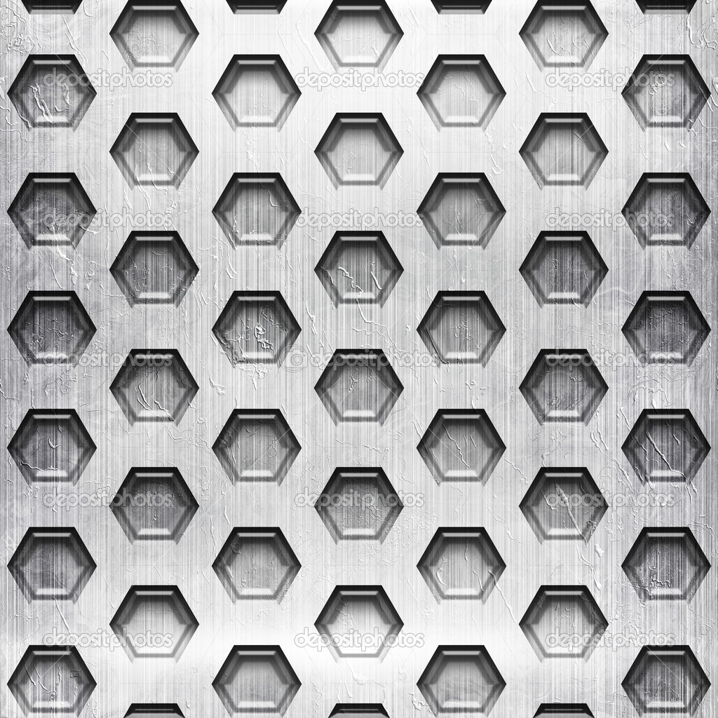 Honeycomb metal grid
