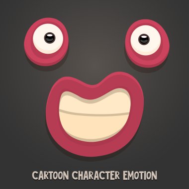 Cute character emotions