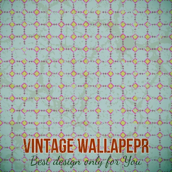 Retro pürüzsüz desen