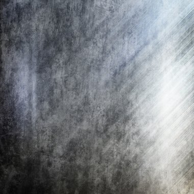 Grunge fırça metal plaka