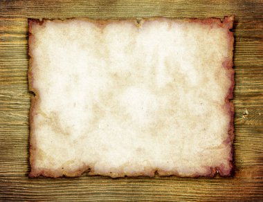 Eski kağıt sayfası