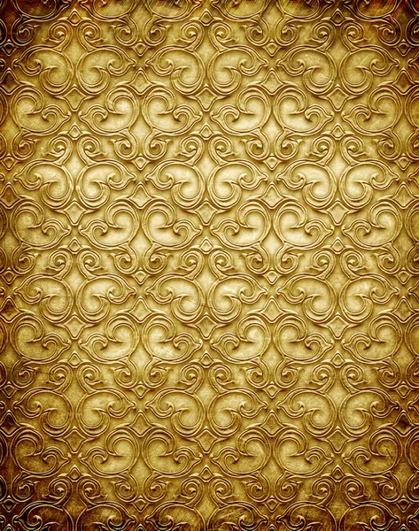 Guld metall mönster — Stockfoto