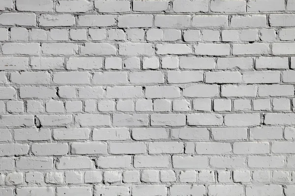 Gammel hvid mursten væg tekstur - Stock-foto