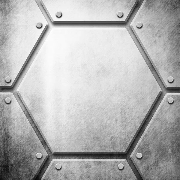 Grunge iron plate — Stock Photo, Image