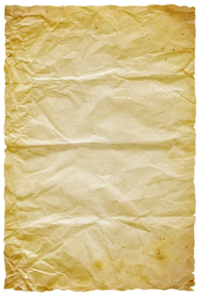 Folha de papel velha — Fotografia de Stock