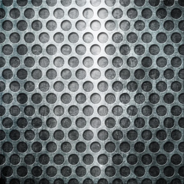 Metal grid background — Stock Photo, Image