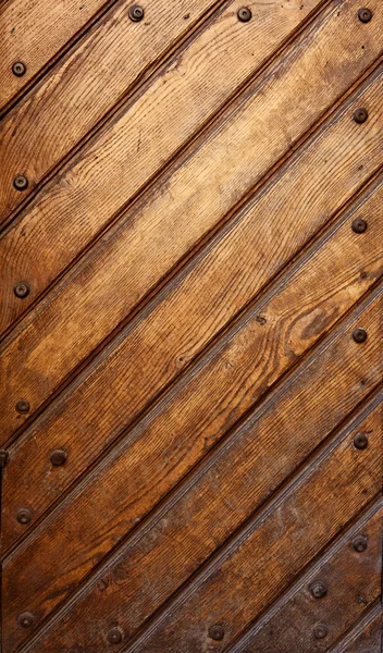 古い茶色の木製の板の背景 — ストック写真