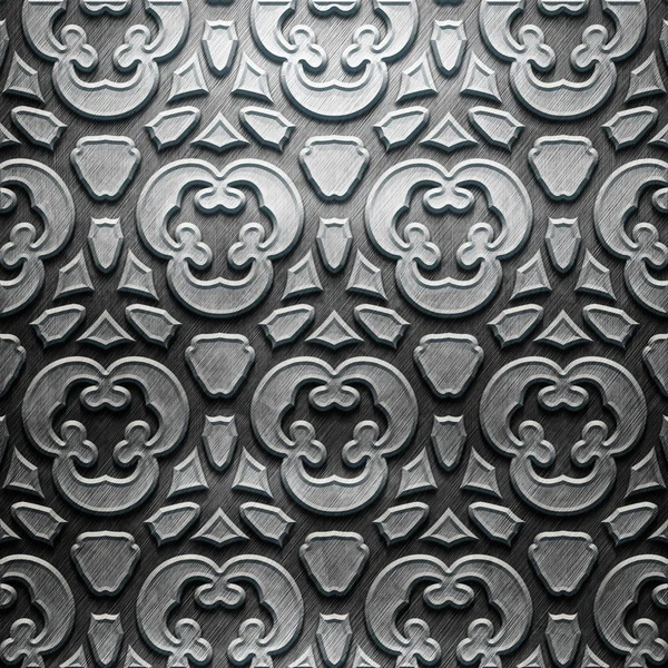 Blachy z carved pattern — Zdjęcie stockowe