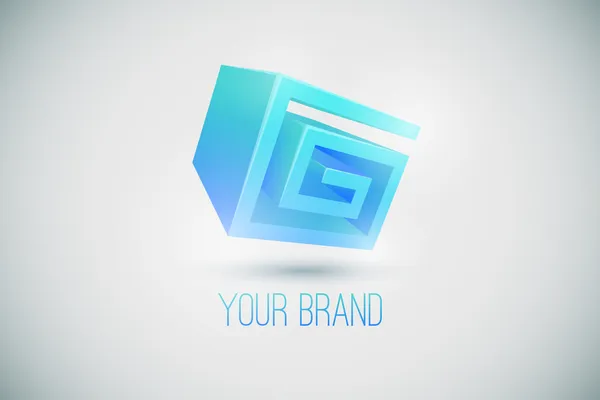 Logo für Ihre Marke — Stockvektor