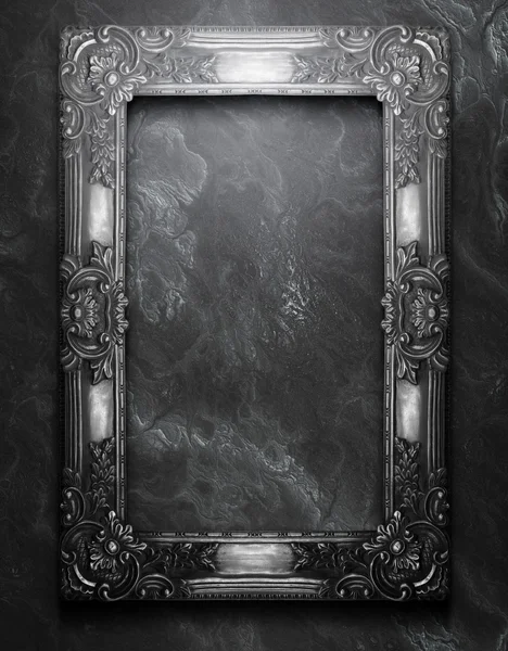 Grunge black frame — Stock Photo, Image
