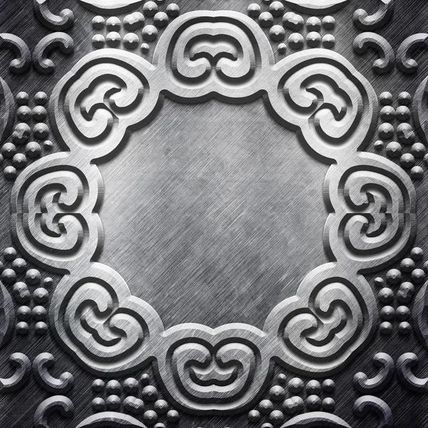 Blachy z carved pattern — Zdjęcie stockowe