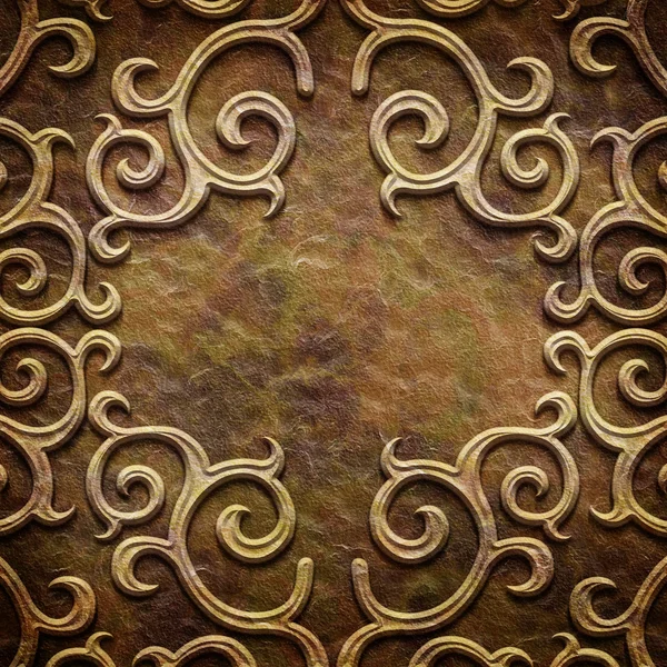 Kağıt backgrond (vintage koleksiyonu altın metal desen)