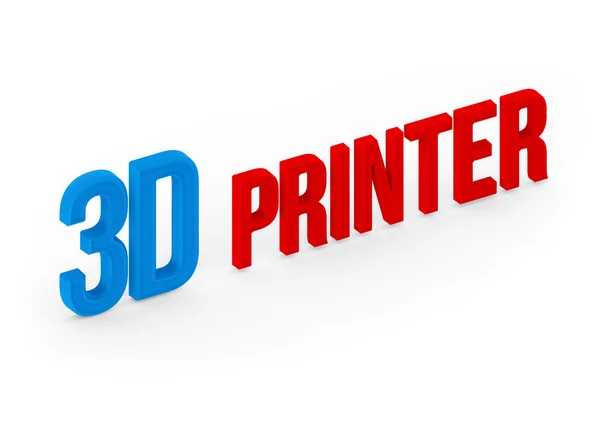 3d printing — Stock Photo, Image