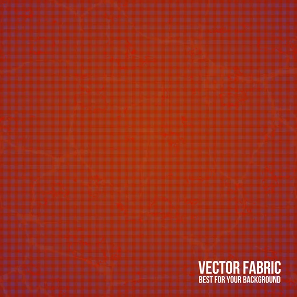 Vector Red Fabric — Stock Vector