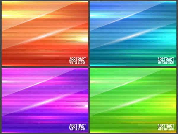Abstract glossy vector background — Stock Vector