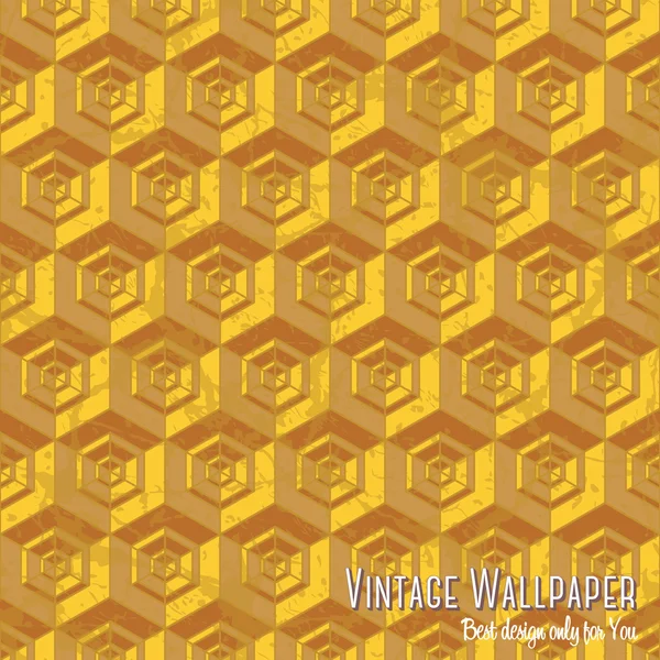 Diseño de patrón vintage — Vector de stock