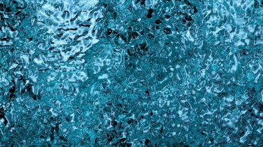 Metalik ve Açık Mavi Akışkan Ekranı birçok girdap ve dalga arkaplanıyla dolduruyor