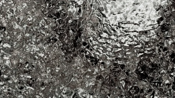 Metallic and Silver Fluid Filling the screen with many Waves and Swirls background