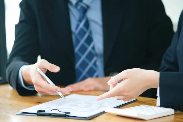 Concetto Aziendale Uomini Affari Del Loro Lavoro Squadra Successo — Foto Stock