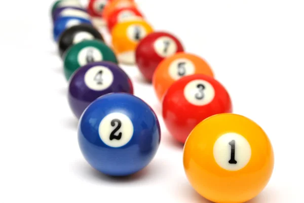 Billiard balls — Stock Photo, Image