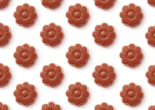 Cioccolato caramelle sfondo — Foto Stock