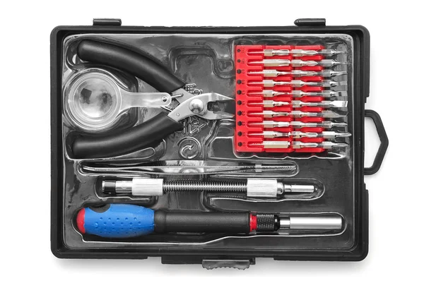 Schroevendraaier tool set — Stockfoto