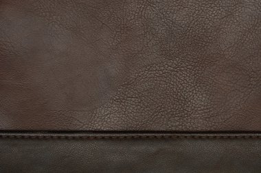 kahverengi deri dokusu