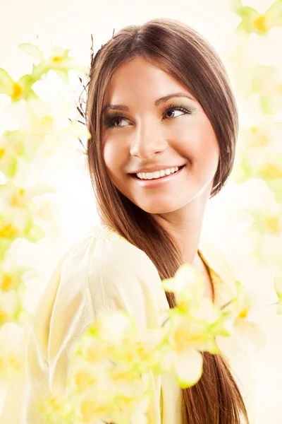 Mujer de primavera — Foto de Stock