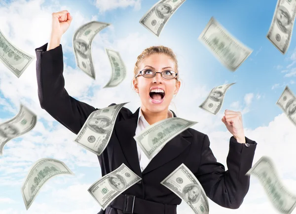 Money from Heaven — Stock Photo, Image