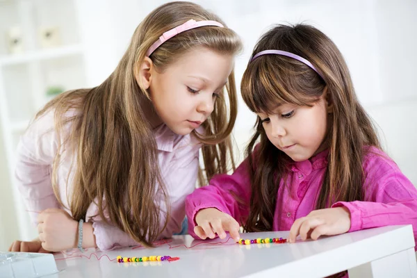 Cute little girls — Stock Photo, Image