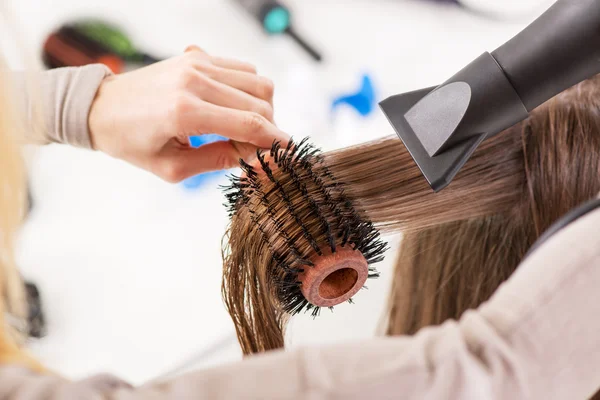 At the hairdresser's — Stock Photo, Image