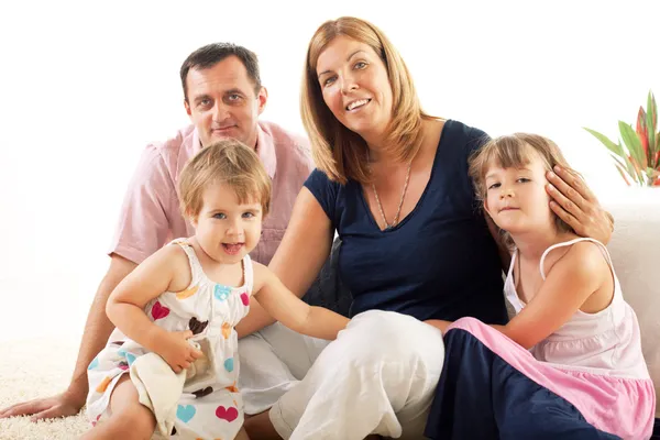 Familia feliz — Foto de Stock