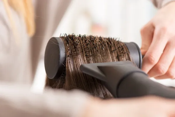 Hair drying. — Stock Photo, Image