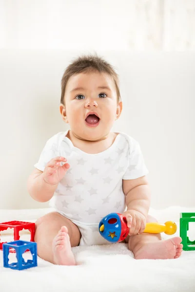 Lindo bebé chico — Foto de Stock