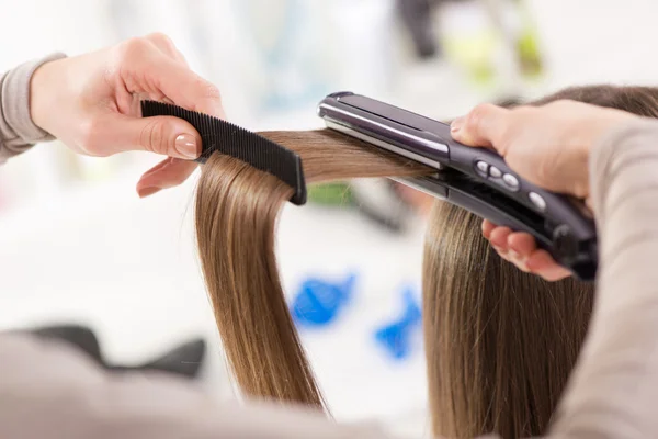 Hair Straighteners. — Stock Photo, Image